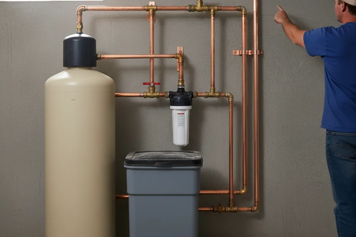 Whole-house water treatment system installed in Galena